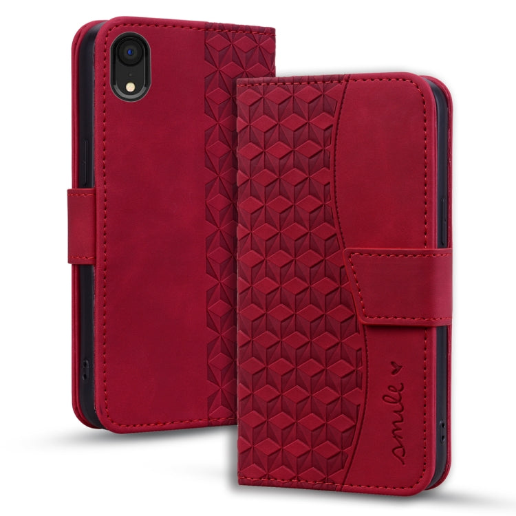 Business Diamond Buckle Leather Phone Case with Lanyard, Series 1