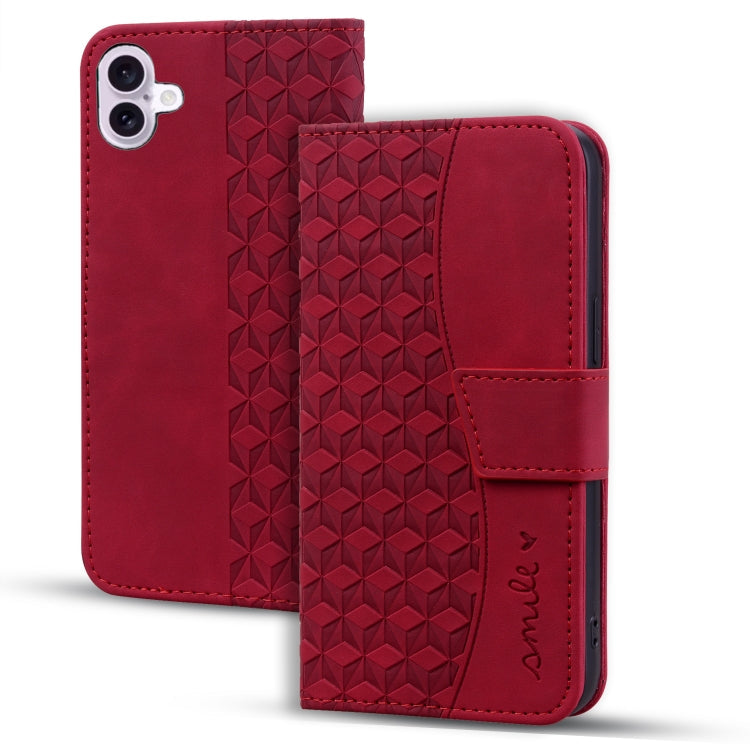 Business Diamond Buckle Leather Phone Case with Lanyard, Series 3