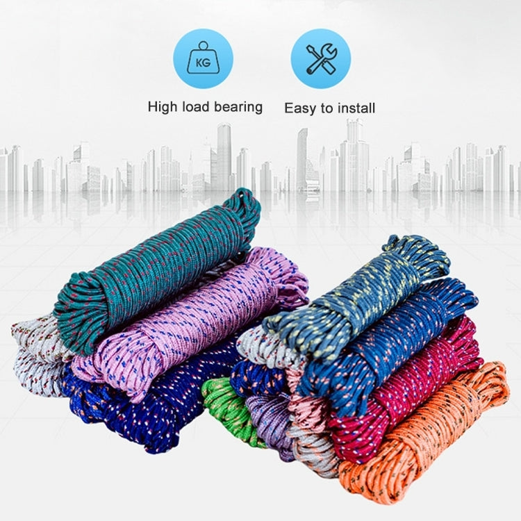 Outdoor Thick Nylon Rope for Hanging Clothes, Random Color