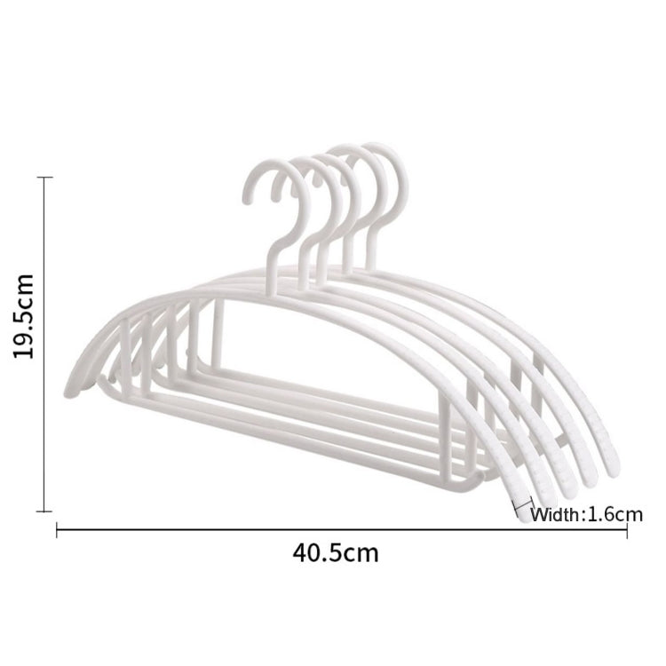 Thickening Anti-slip Plastic Seamless Clothing Hanger, Regular Style My Store