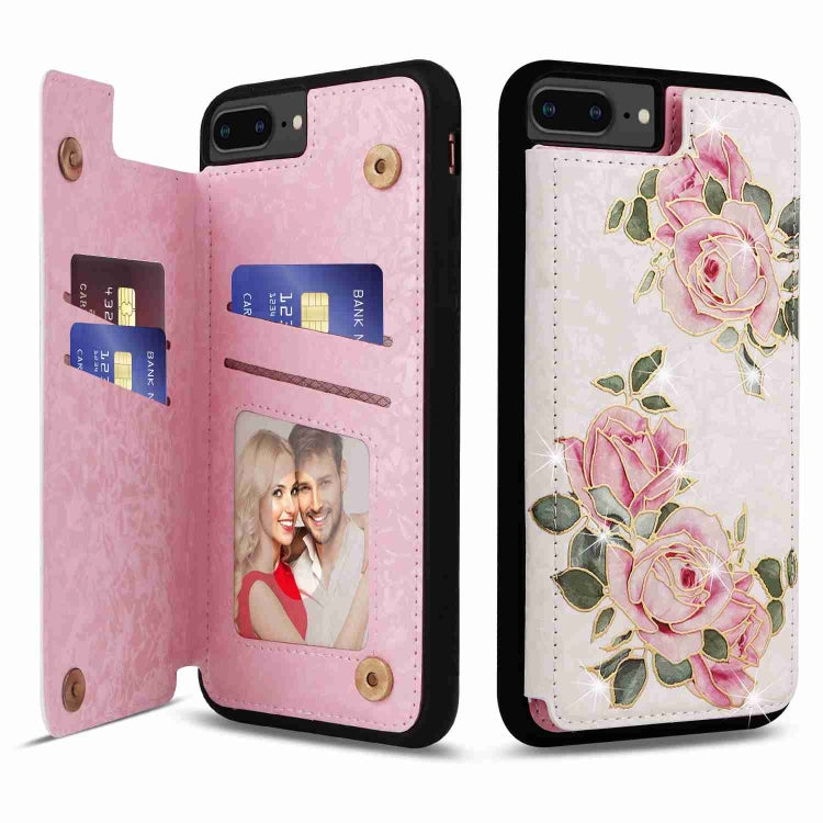 Printed Double Buckle RFID Anti-theft Phone Case, Series 1