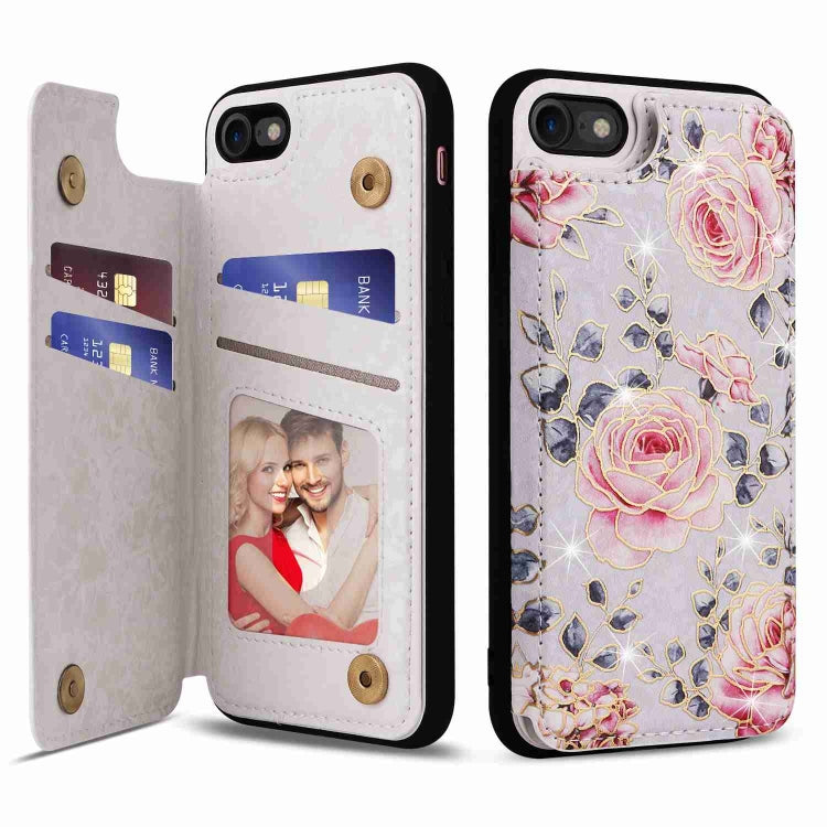 Printed Double Buckle RFID Anti-theft Phone Case, Series 3