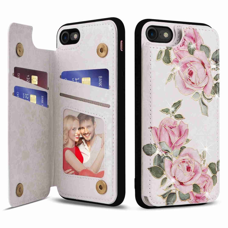 Printed Double Buckle RFID Anti-theft Phone Case, Series 3