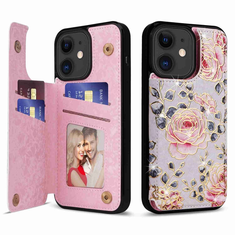 Printed Double Buckle RFID Anti-theft Phone Case, Series 1