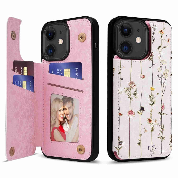 Printed Double Buckle RFID Anti-theft Phone Case, Series 1