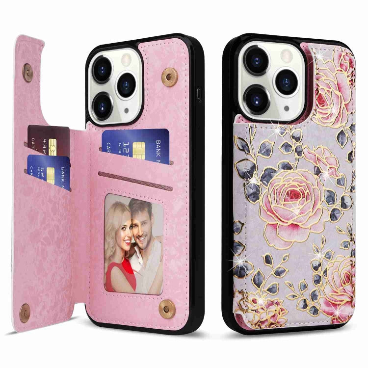 Printed Double Buckle RFID Anti-theft Phone Case, Series 3