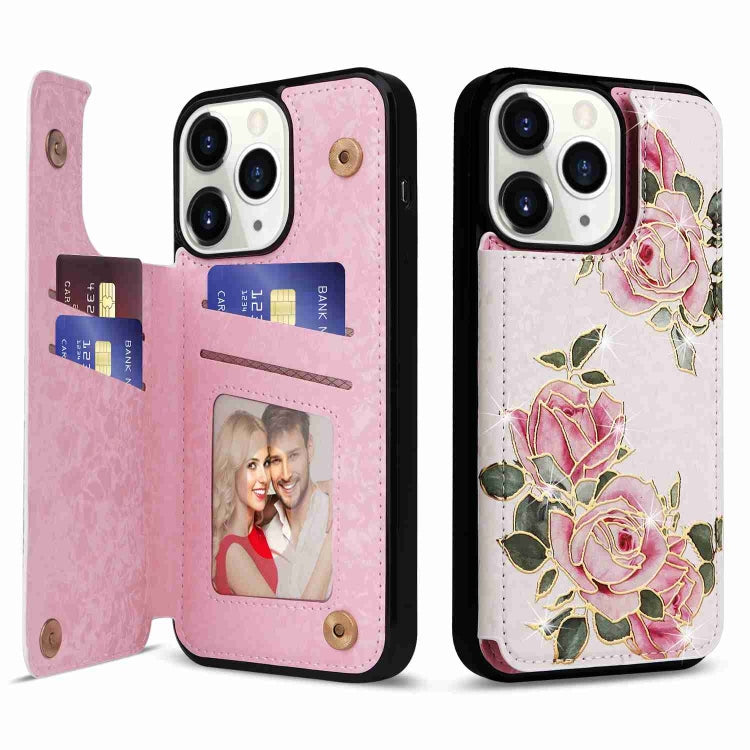 Printed Double Buckle RFID Anti-theft Phone Case, Series 3