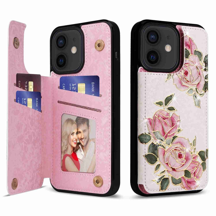 Printed Double Buckle RFID Anti-theft Phone Case, Series 3