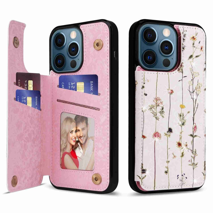 Printed Double Buckle RFID Anti-theft Phone Case, Series 2