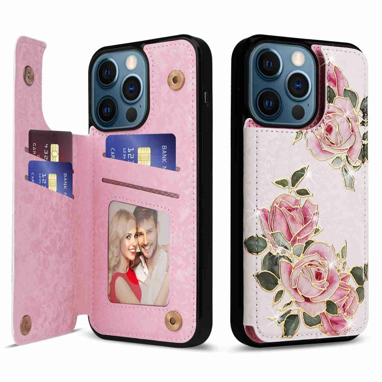 Printed Double Buckle RFID Anti-theft Phone Case, Series 2