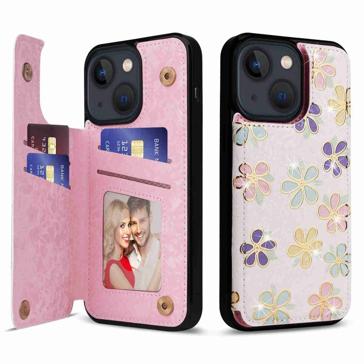 Printed Double Buckle RFID Anti-theft Phone Case, Series 4