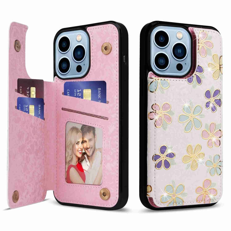 Printed Double Buckle RFID Anti-theft Phone Case, Series 2