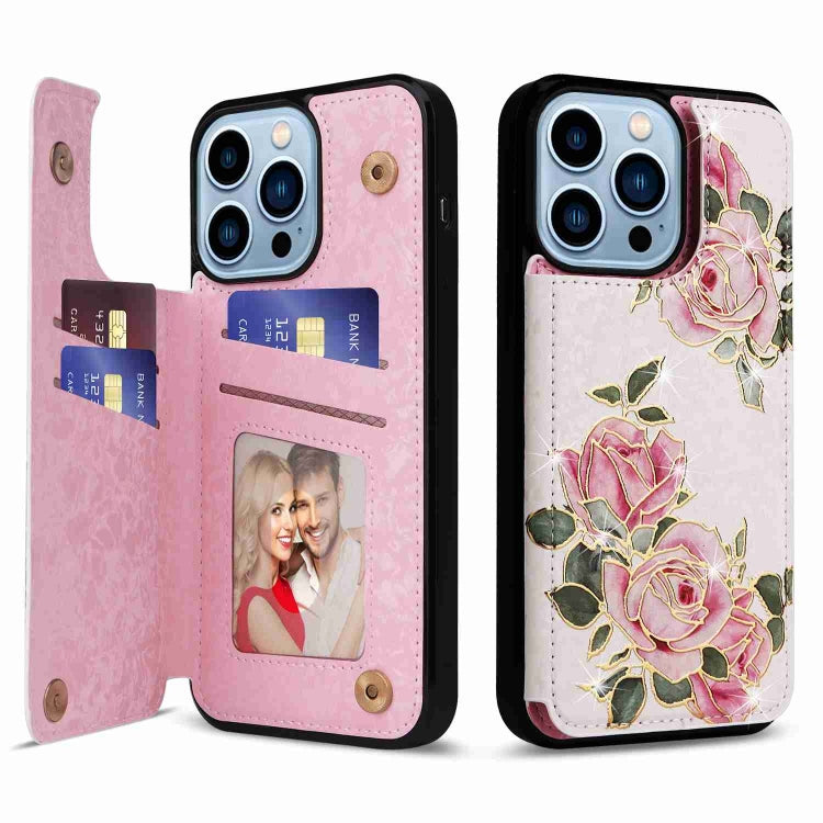 Printed Double Buckle RFID Anti-theft Phone Case, Series 2