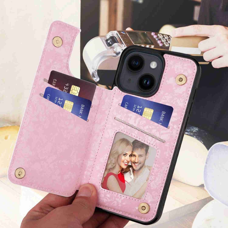 Printed Double Buckle RFID Anti-theft Phone Case, Series 2