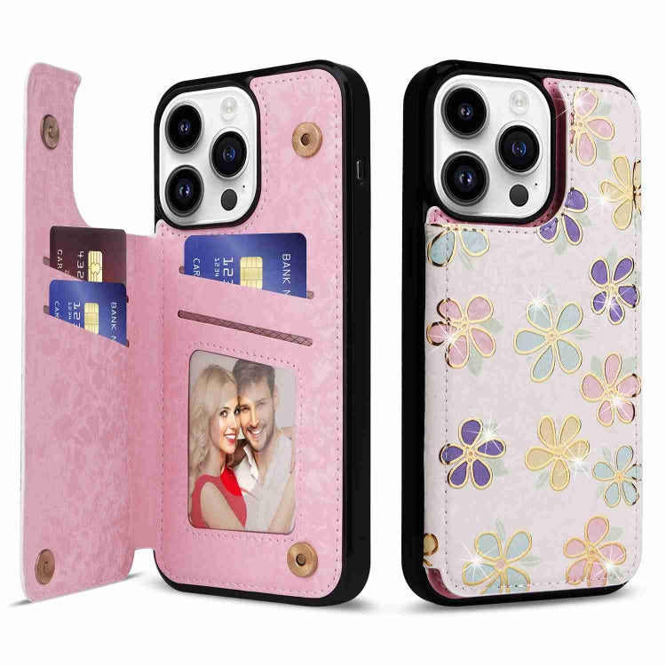 Printed Double Buckle RFID Anti-theft Phone Case, Series 3