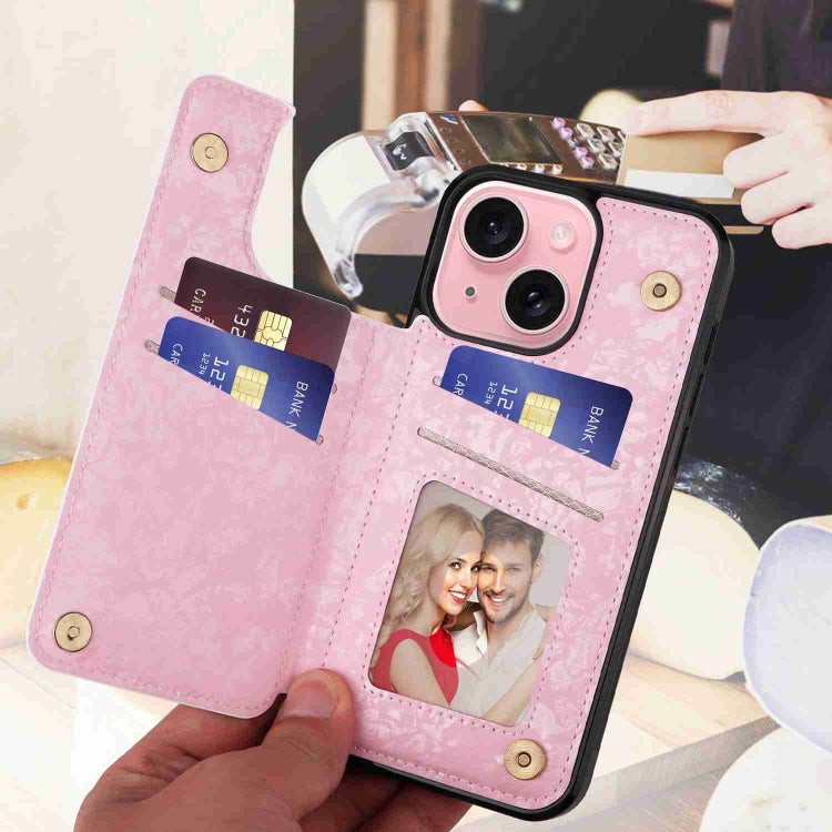 Printed Double Buckle RFID Anti-theft Phone Case, Series 3