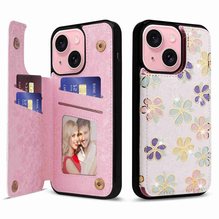 Printed Double Buckle RFID Anti-theft Phone Case, Series 3