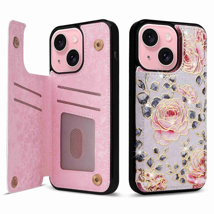 Printed Double Buckle RFID Anti-theft Phone Case, Series 4