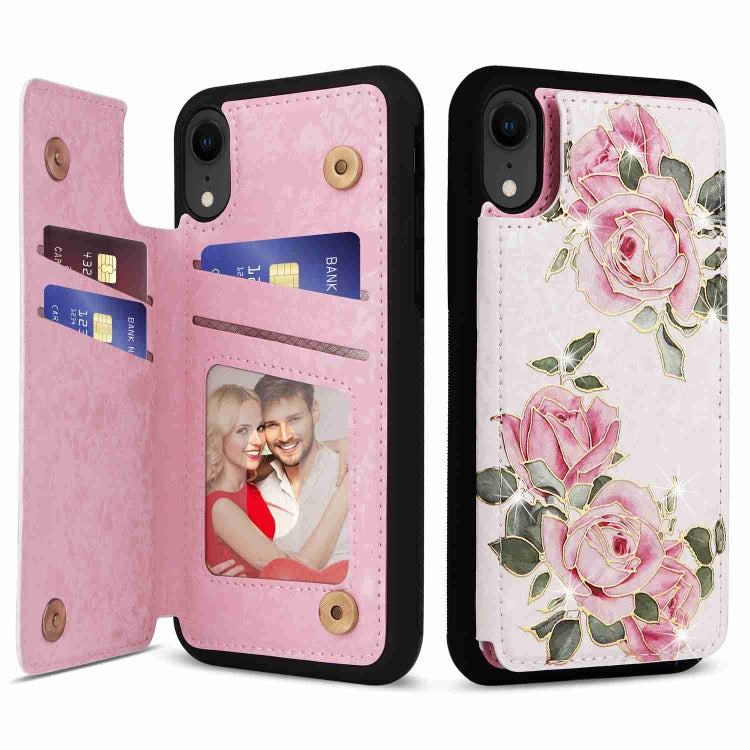 Printed Double Buckle RFID Anti-theft Phone Case, Series 1