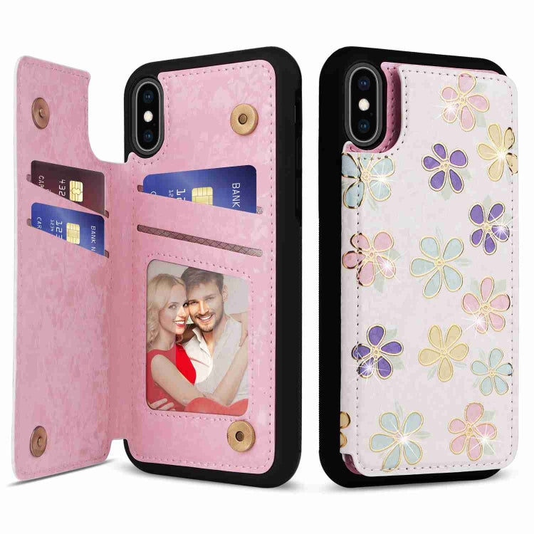 Printed Double Buckle RFID Anti-theft Phone Case, Series 2