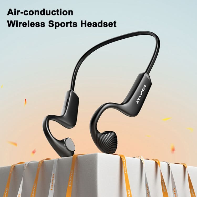 AWEI A896BL Air Conduction Sports Bluetooth Earphones Support TF Card