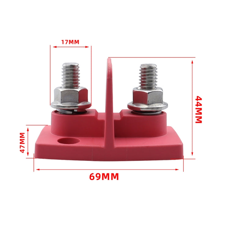 CP-4294 Dual Power M8 Binding Post Cable Connector