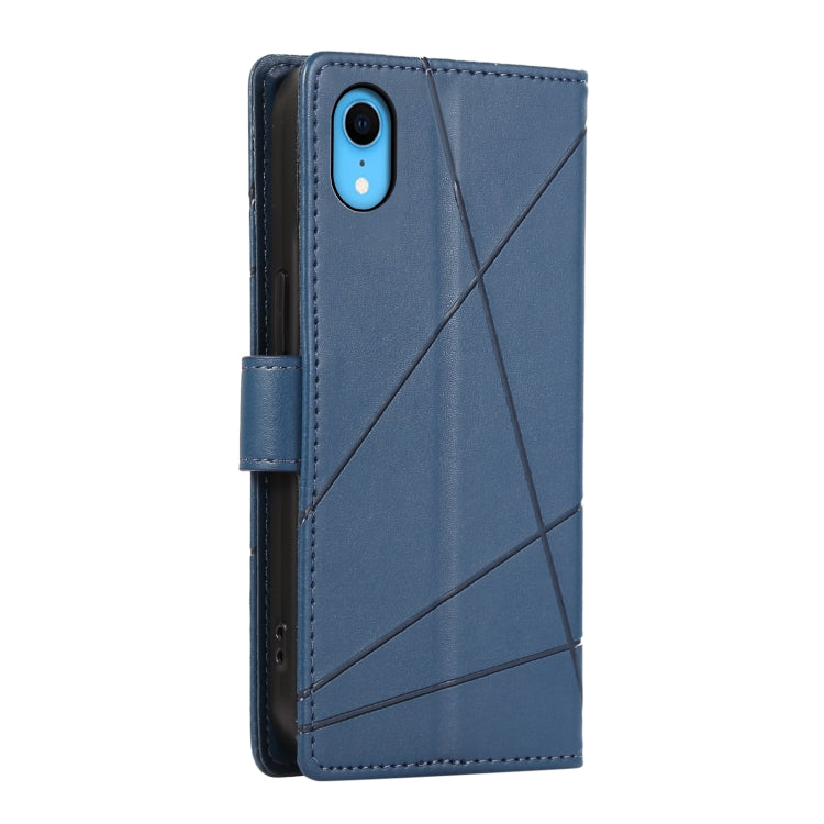 PU Genuine Leather Texture Embossed Line Phone Case, Series 1