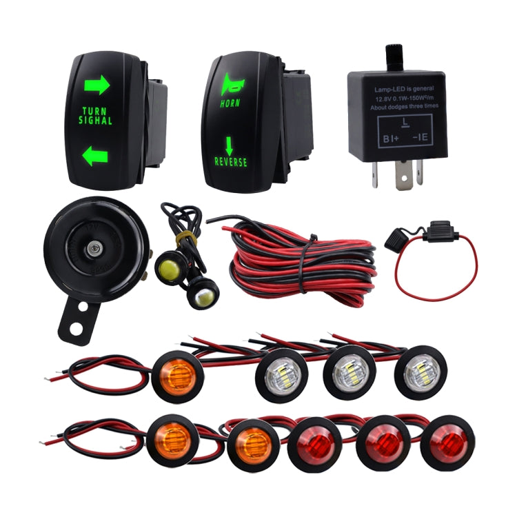 ATV UTV SXS Turn Signal Light Horn Wire Harness Kit ÎҵÄÉ̵ê