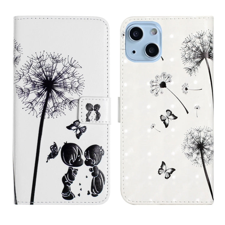 Oil Embossed 3D Drawing Leather Phone Case, Series 6