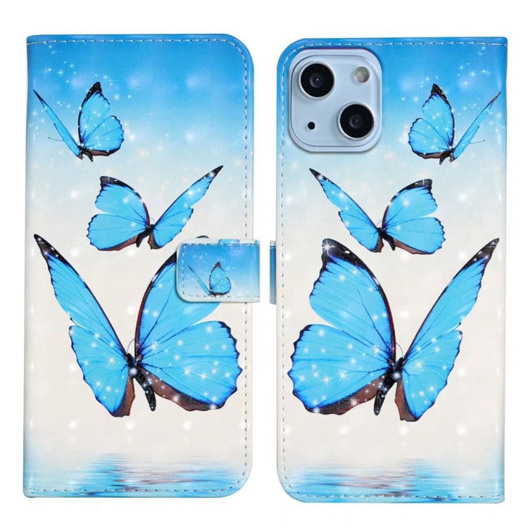 Oil Embossed 3D Drawing Leather Phone Case, Series 7