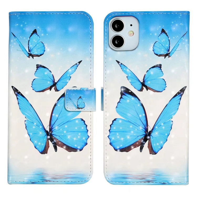 Oil Embossed 3D Drawing Leather Phone Case, Series 8