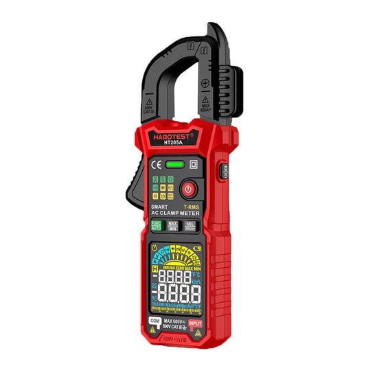 HABOTEST HT205A Multifunctional Intelligent Burn-proof Clamp Multimeter Reluova