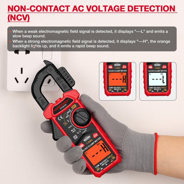 HABOTEST HT207A Multifunctional Digital Clamp Multimeter Reluova