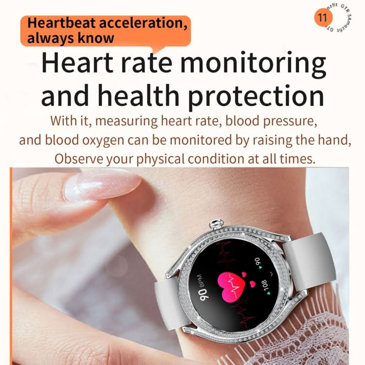 V66 1.28inch BT5.0 Smart Watch Support Heart Rate/ Sleep Detection