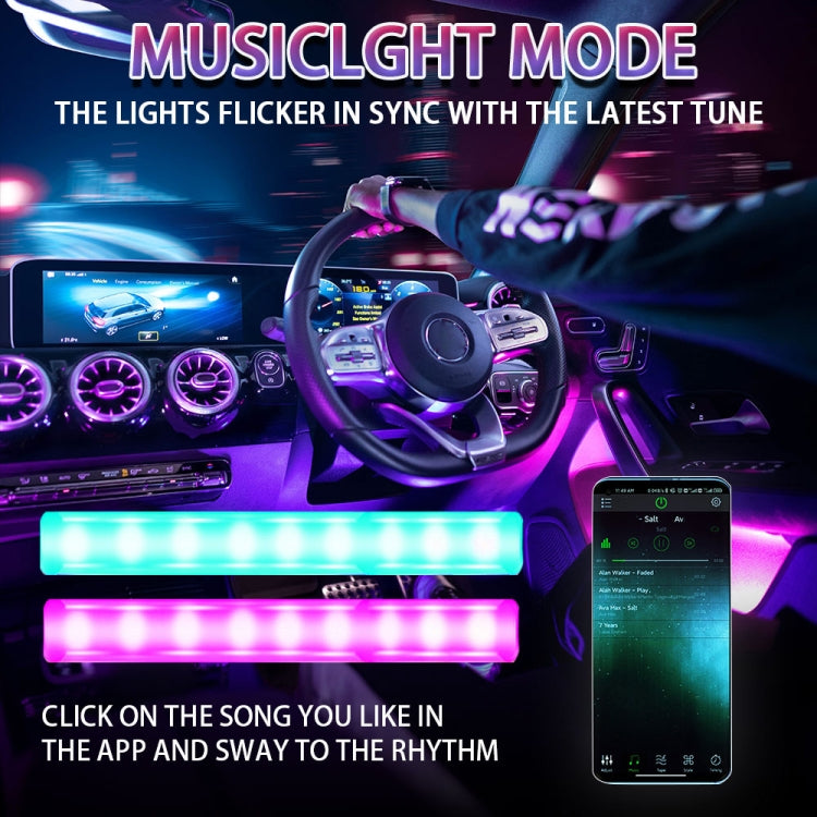 G4 Car USB RGB Foot LED Atmosphere Light with APP Control ÎҵÄÉ̵ê