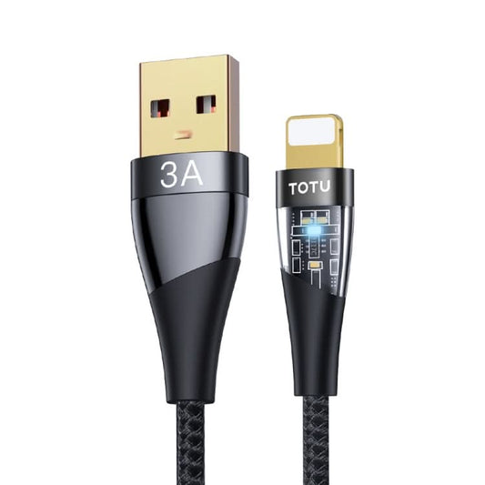 TOTU BT-018 Ming Series 3A USB to 8 Pin Fast Charging Data Cable