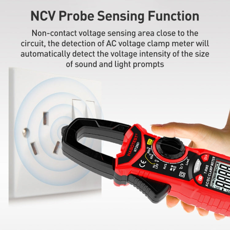 HABOTEST HT206B Auto-ranging High Precision Digital Clamp Multimeter Reluova