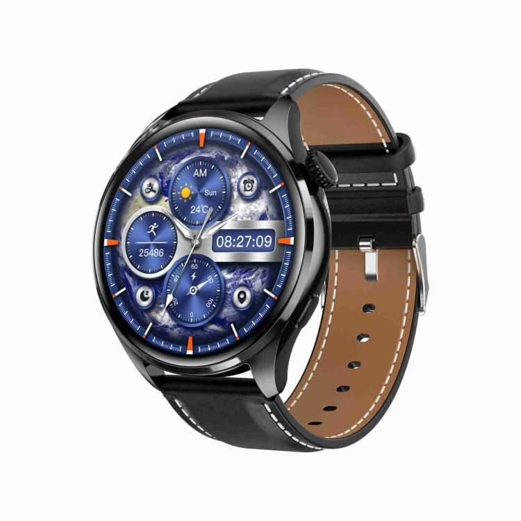 TM05 Pro Smart Bracelet, 1.46 inch Leather Band IP67 Waterproof Smart Watch, Bluetooth Call / Heart Rate / Blood Pressure / Blood Oxygen