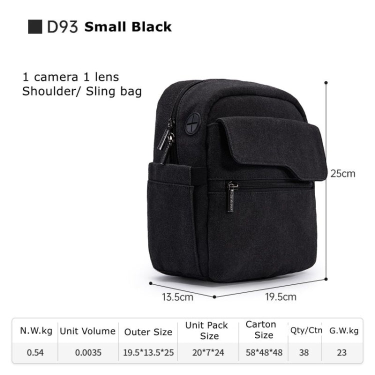 Cwatcun D93 Camera Bag Canvas Shoulder Bag My Store