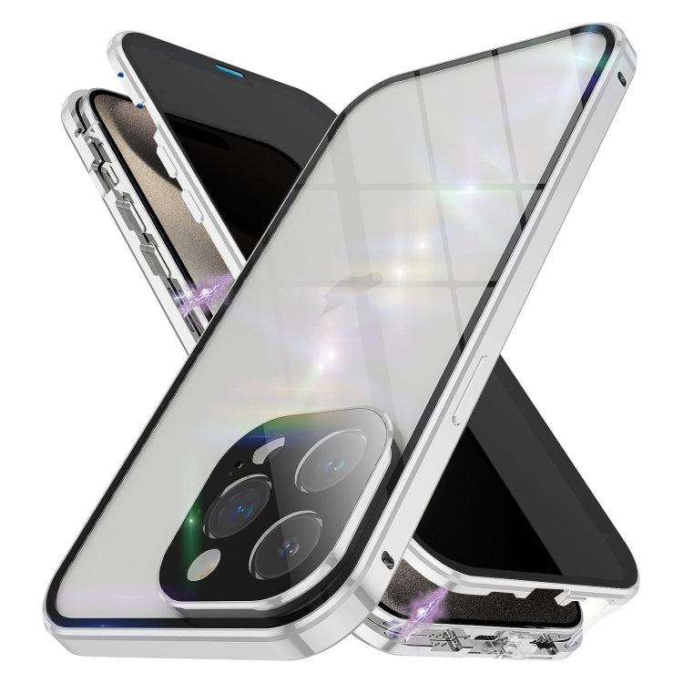 Anti-peeping Magnetic Double-sided Tempered Glass Phone Case, Series 2