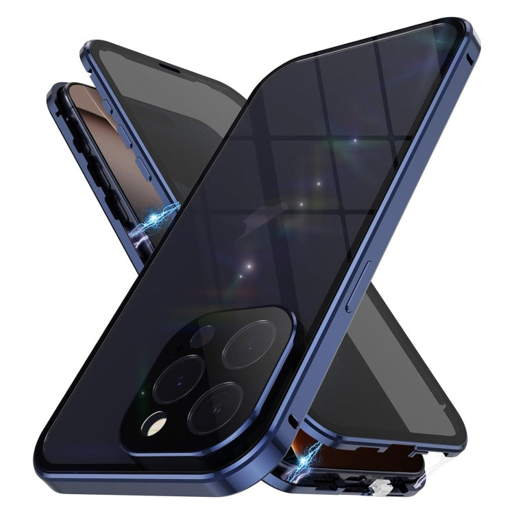 Anti-peeping Magnetic Double-sided Tempered Glass Phone Case, Series 1