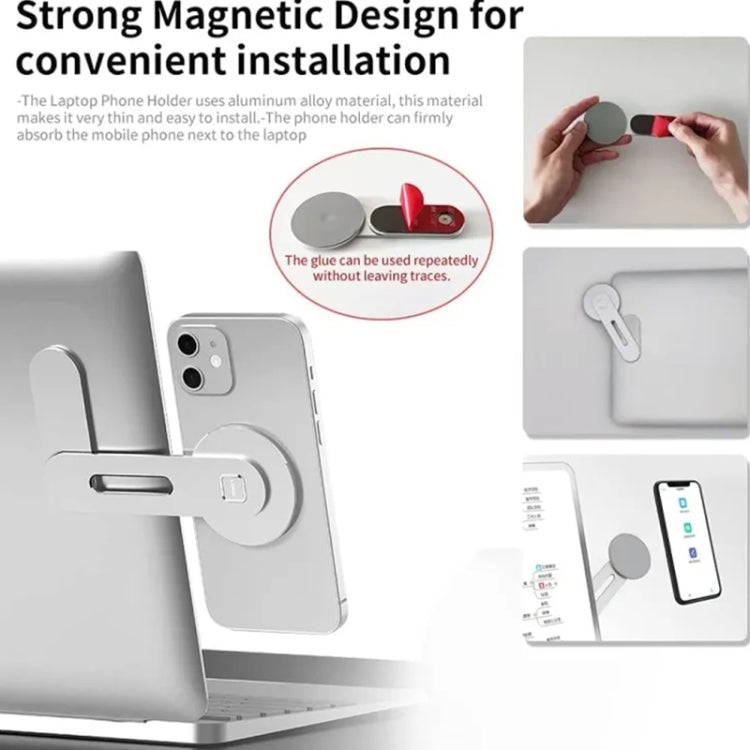 ZF012 For Tesla Magnetic Hidden Phone Holder, with 2pcs Magnets Sheet ÎҵÄÉ̵ê