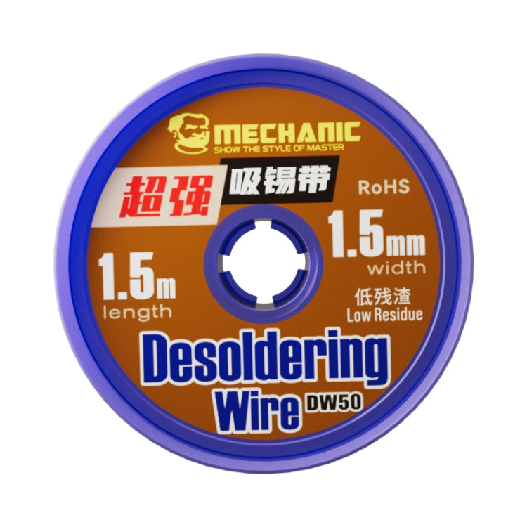 Mechanic DW50 1.5m Super Strong Tin Absorption Strip