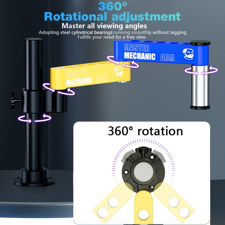 Mechanic 360 Rotation Swing Arm Universal Aluminum Alloy Microscope Bracket