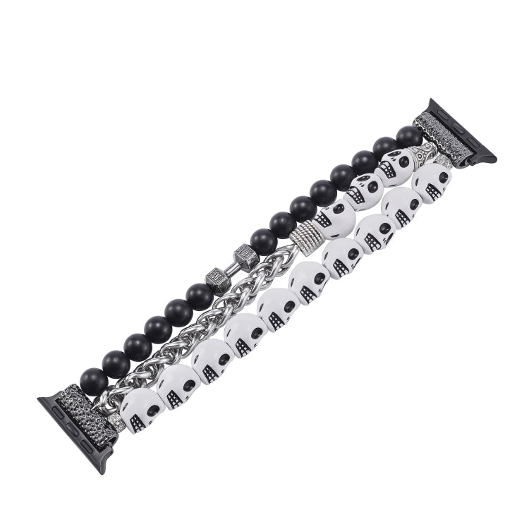 Skull Beaded Watch Band, Series 2