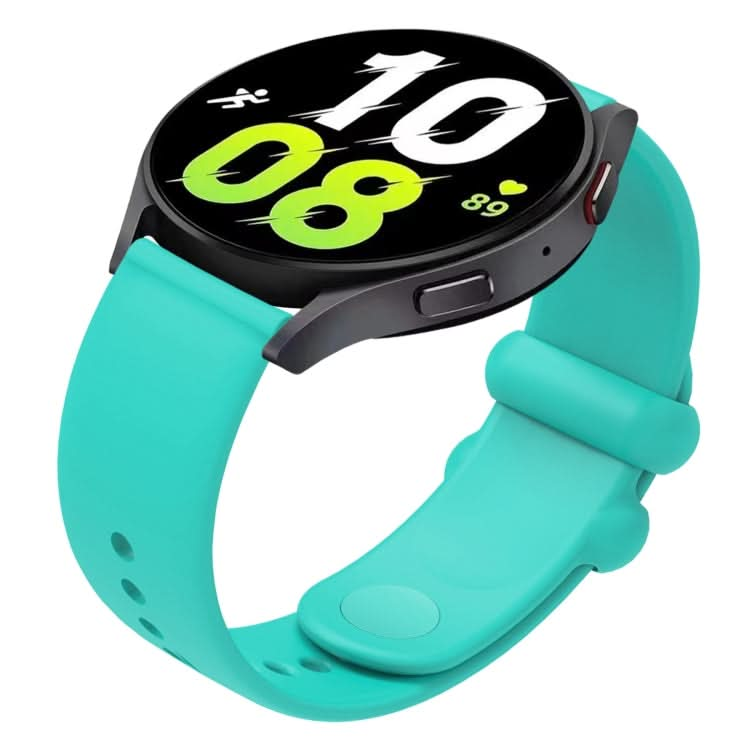 Universal Solid Color Reverse Buckle Silicone Watch Band, Series 2