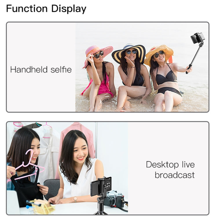 Yesido SF11 Retractable Bluetooth Tripod Phone Live Broadcast Selfie Stand Reluova