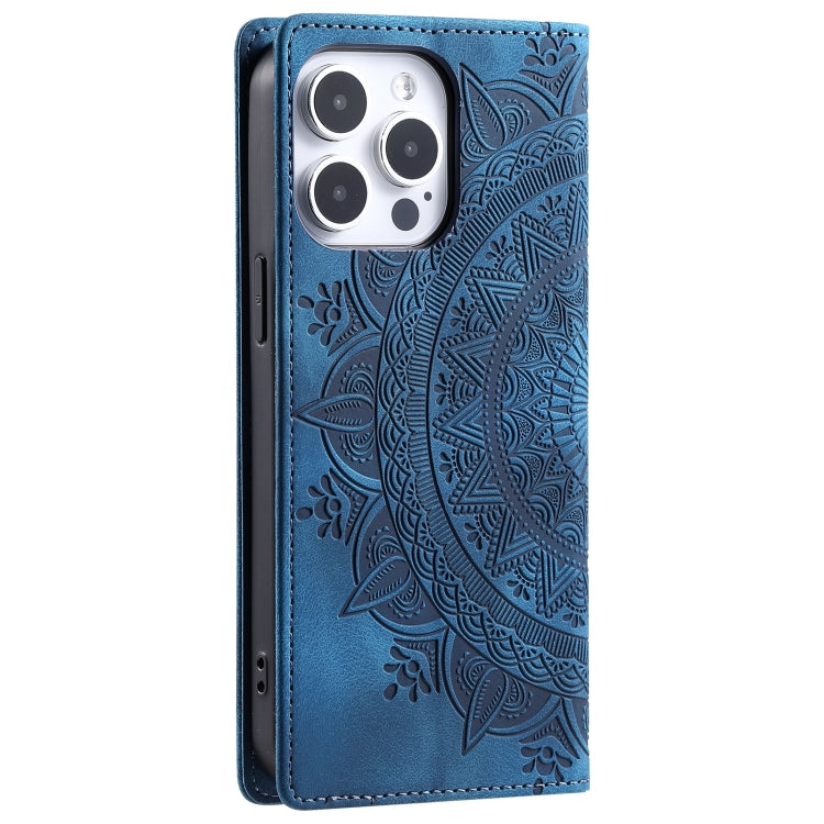 Totem Embossed Magnetic Leather Phone Case, Series 2