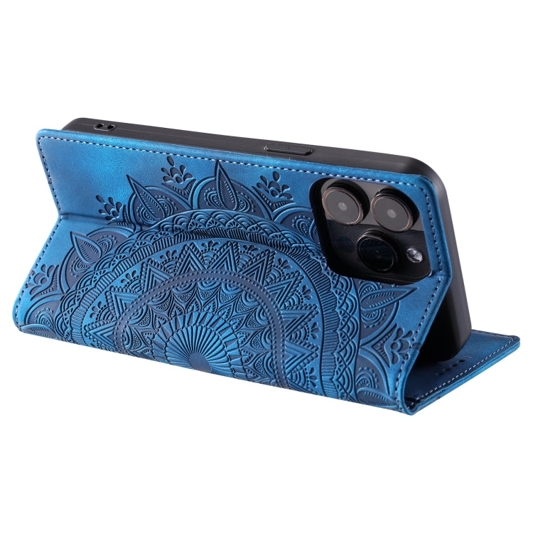 Totem Embossed Magnetic Leather Phone Case, Series 5