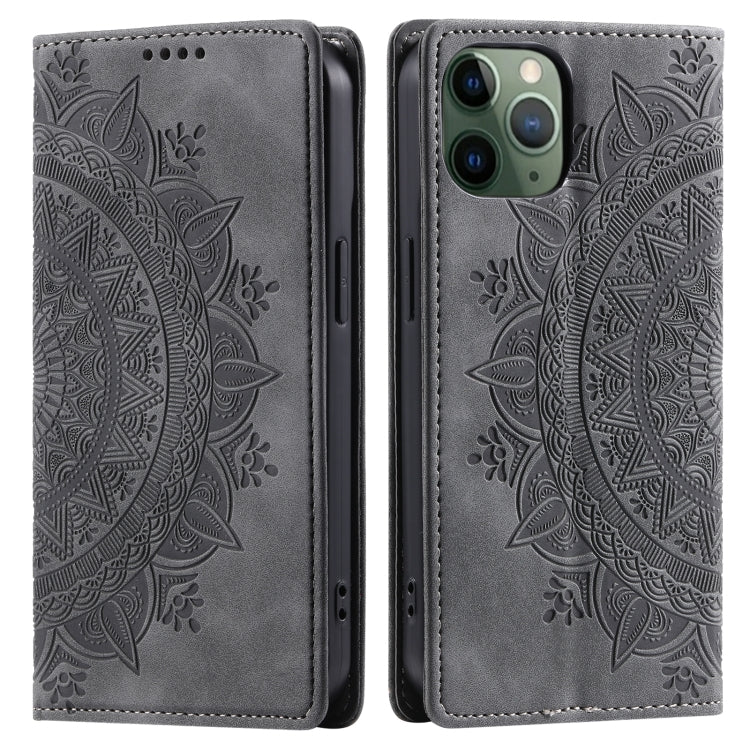 Totem Embossed Magnetic Leather Phone Case, Series 2